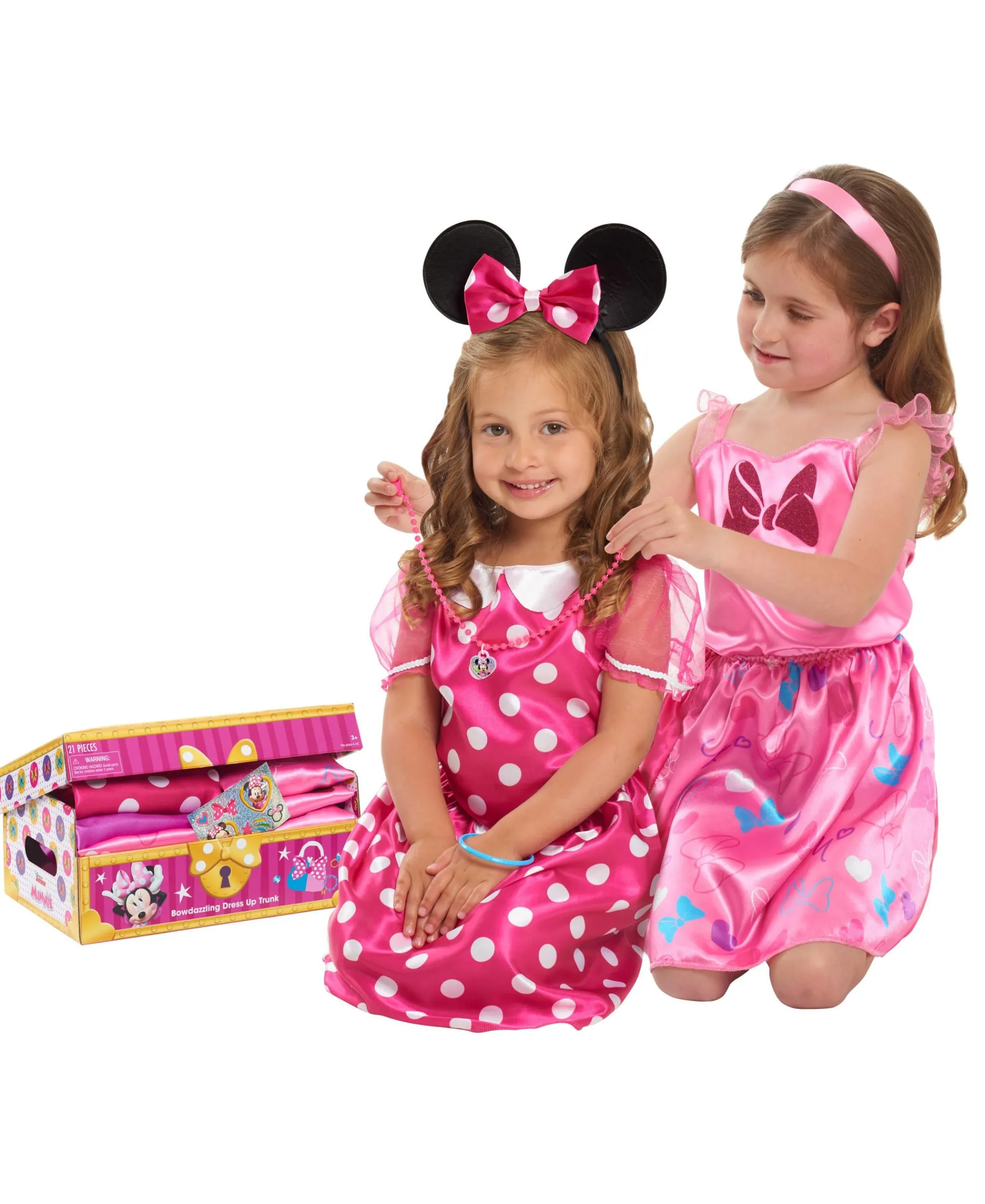 Macy's - Supplier Disney Junior 21-Piece Minnie Mouse Bowdazzling Dress Up Trunk* Dress Up & Accessories|Preschool Pals