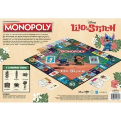 Calendar Holdings, LLC Disney Lilo & Stitch Monopoly Board Game* Role-Playing Games|Board Games
