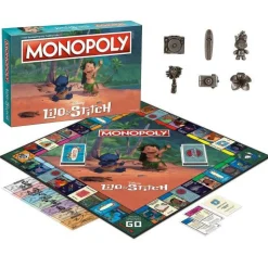 Calendar Holdings, LLC Disney Lilo & Stitch Monopoly Board Game* Role-Playing Games|Board Games