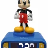 Lexibook Disney Mickey Mouse Digital Alarm Clock with Nightlight - Interactive Bedtime Companion* Electronics