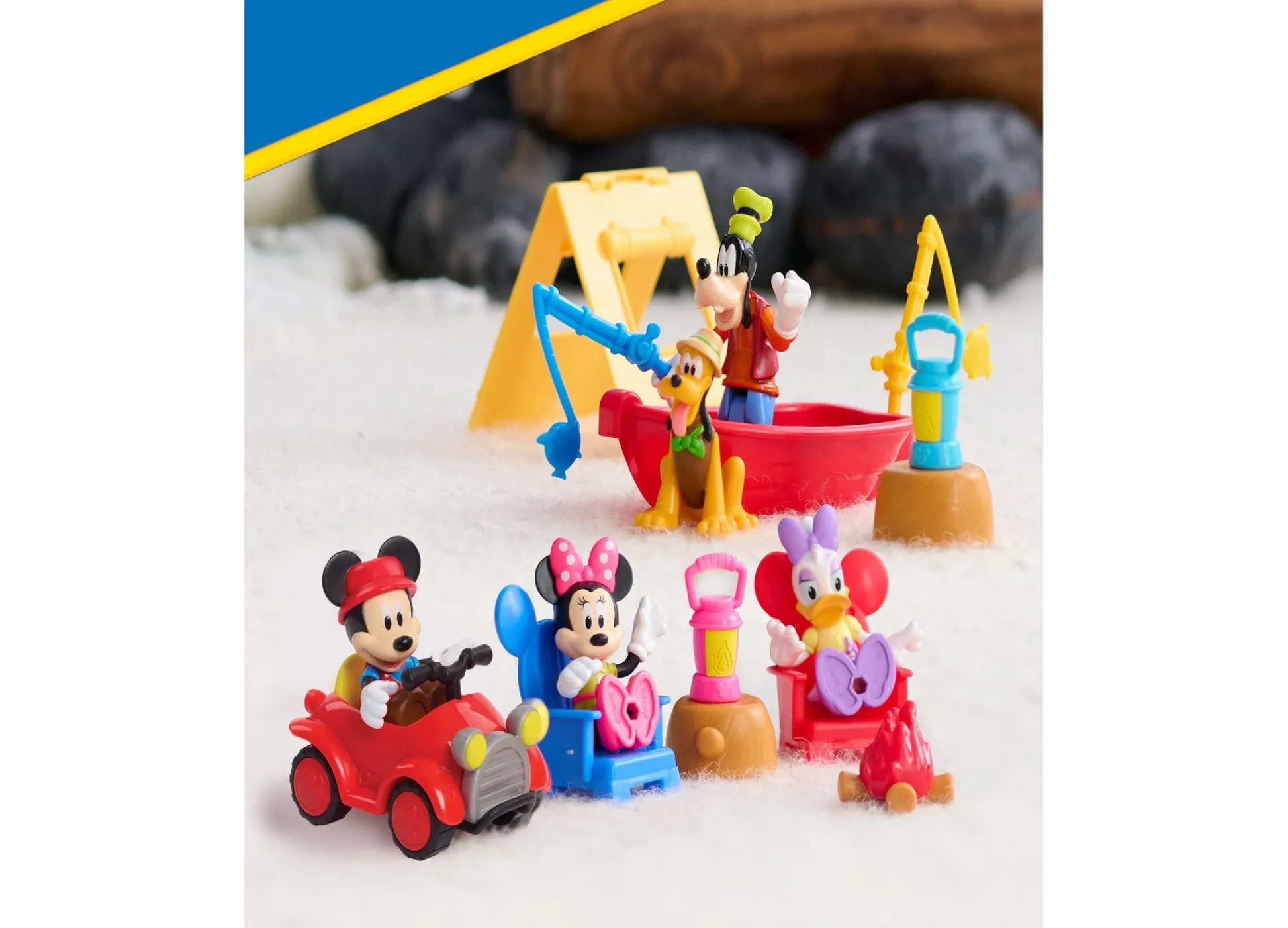 Macy's - Supplier Disney Mickey Mouse Happy Campers Adventure Playset* Playsets & Vehicles