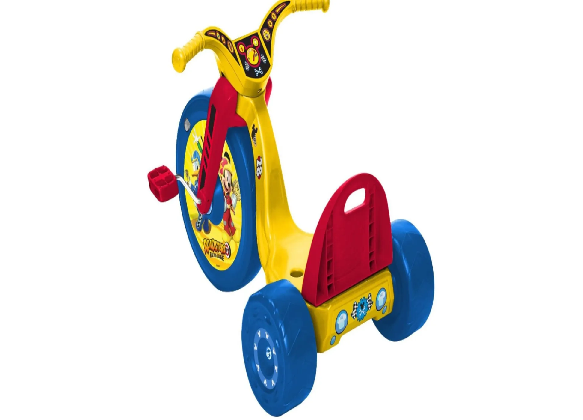 Macy's - Supplier Disney Mickey Mouse Roadster Racers 15-Inch Fly Wheel Ride-On* Ride-Ons|Ride-Ons & Push-Pull Toys