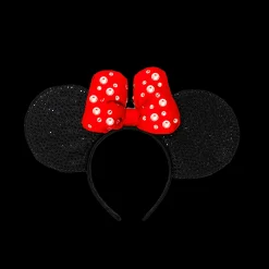 A Leading Role DISNEY MINNIE MOUSE PREMIUM RED SPARKLE EARS* Dress Up & Accessories|Dress Up