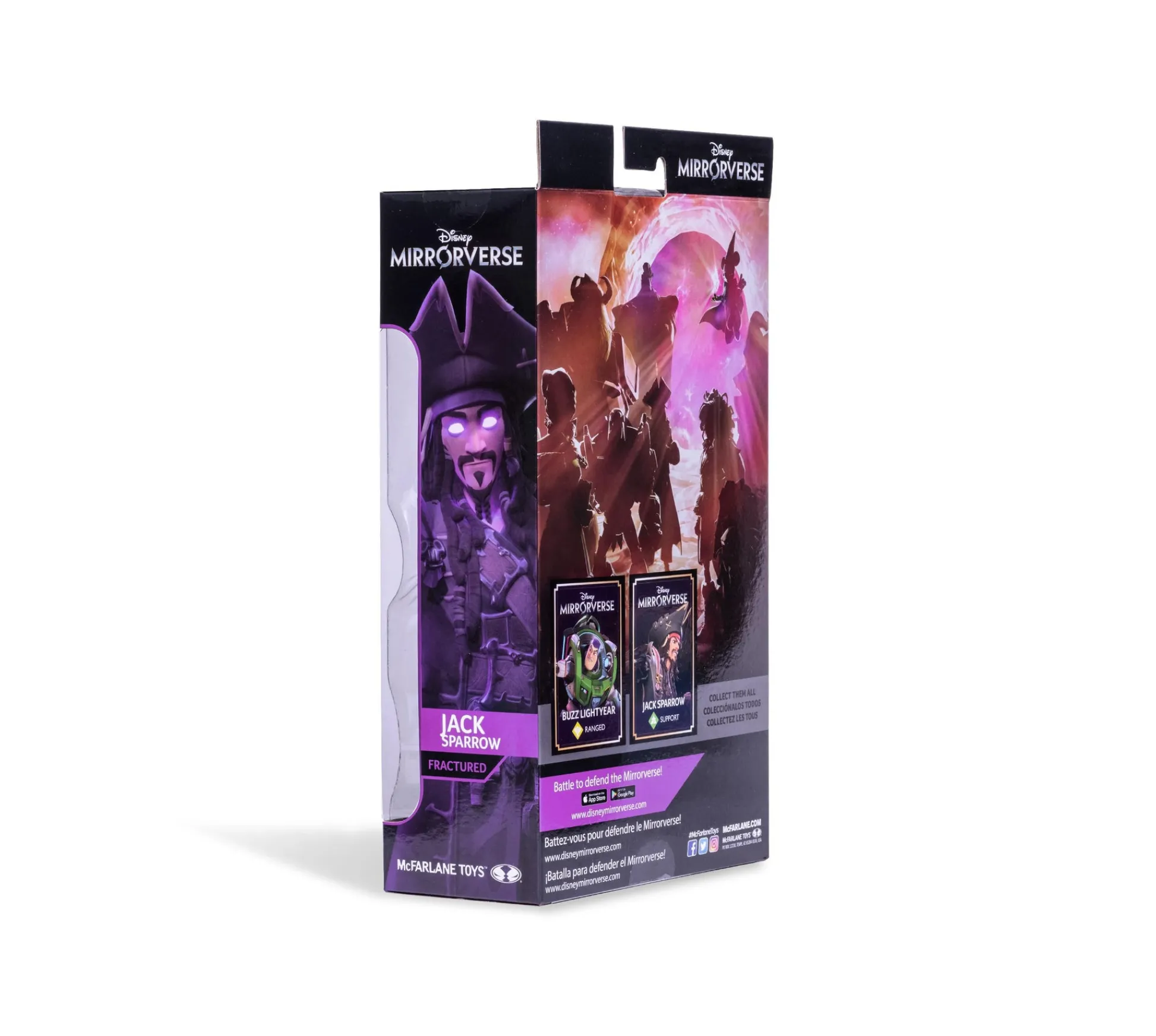 Macy's - Supplier Disney Mirrorverse 12" Jack Sparrow Fractured Form Action Figure* Collectible Figures & Playsets