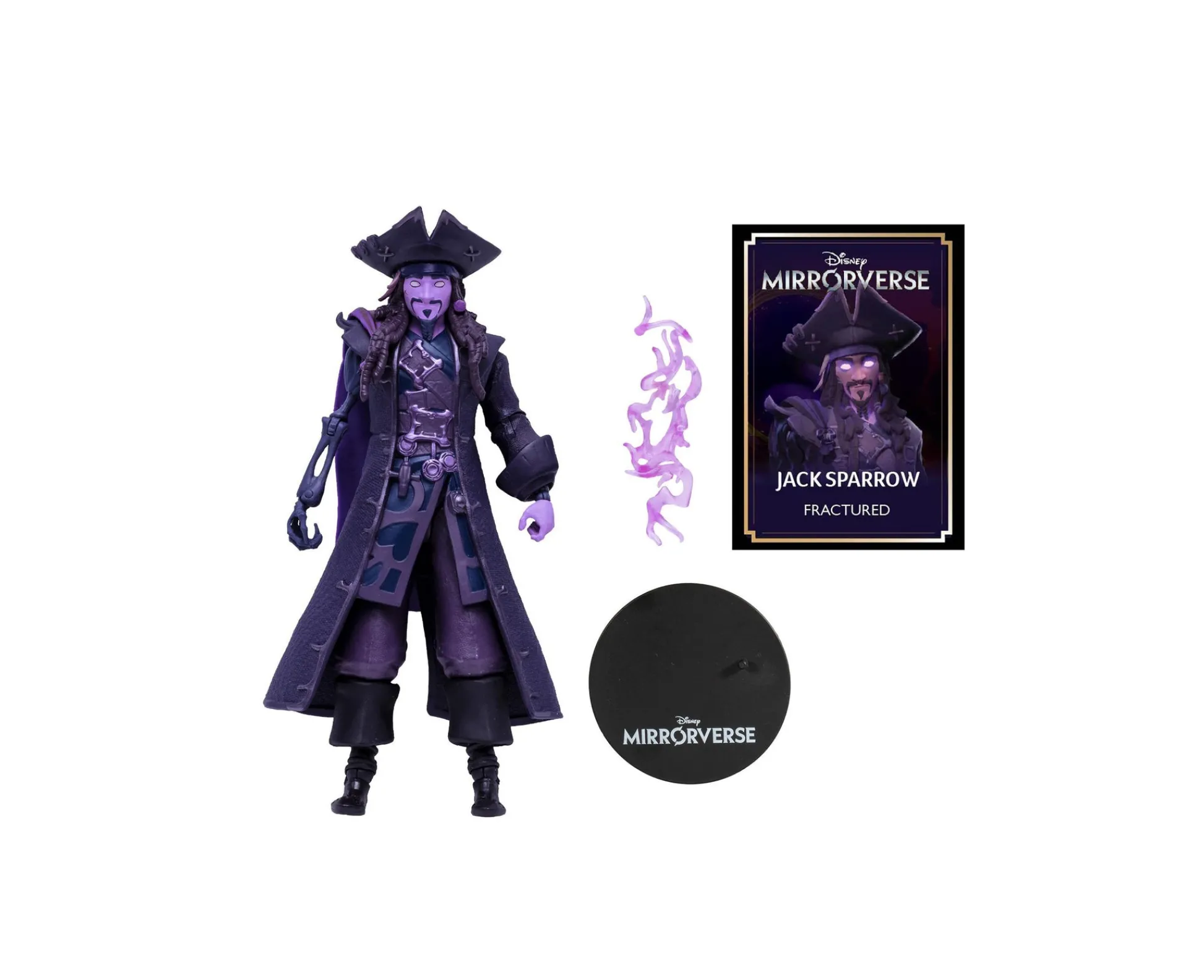 Macy's - Supplier Disney Mirrorverse 12" Jack Sparrow Fractured Form Action Figure* Collectible Figures & Playsets