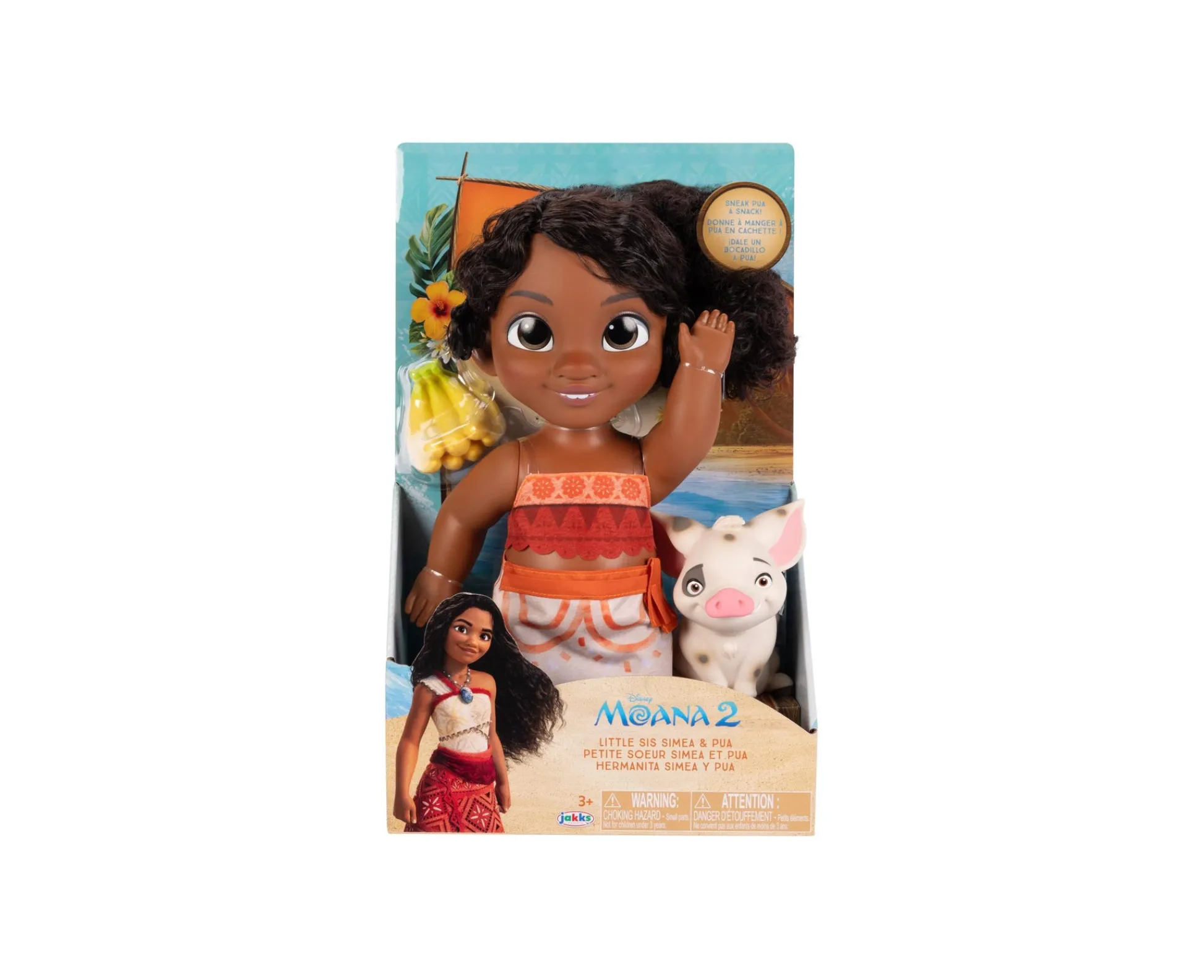 Macy's - Supplier Disney Moana 2 Little Sis Simea 11 inch Playset with Pua Plush Companion* Stuffed Animals & Plush Toys