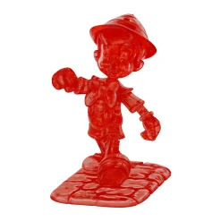 AreYouGame Disney Pinocchio 3D Crystal Puzzle - Red, 38 Pieces* Puzzles