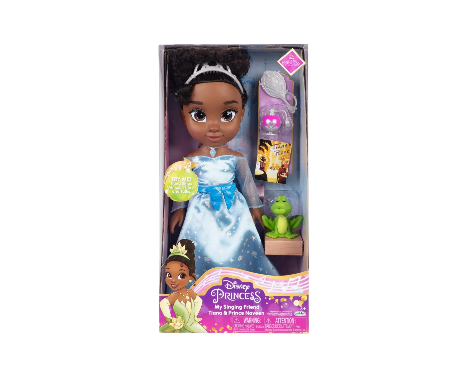 Macy's - Supplier Disney Princess - My Singing Friend Tiana Doll with Accessories* Fashion Dolls|Stuffed Animals & Plush Toys