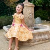 A Leading Role Disney Princess Belle Premium Washable Dress Up - Size 5/6* Dress Up & Accessories|Dress Up