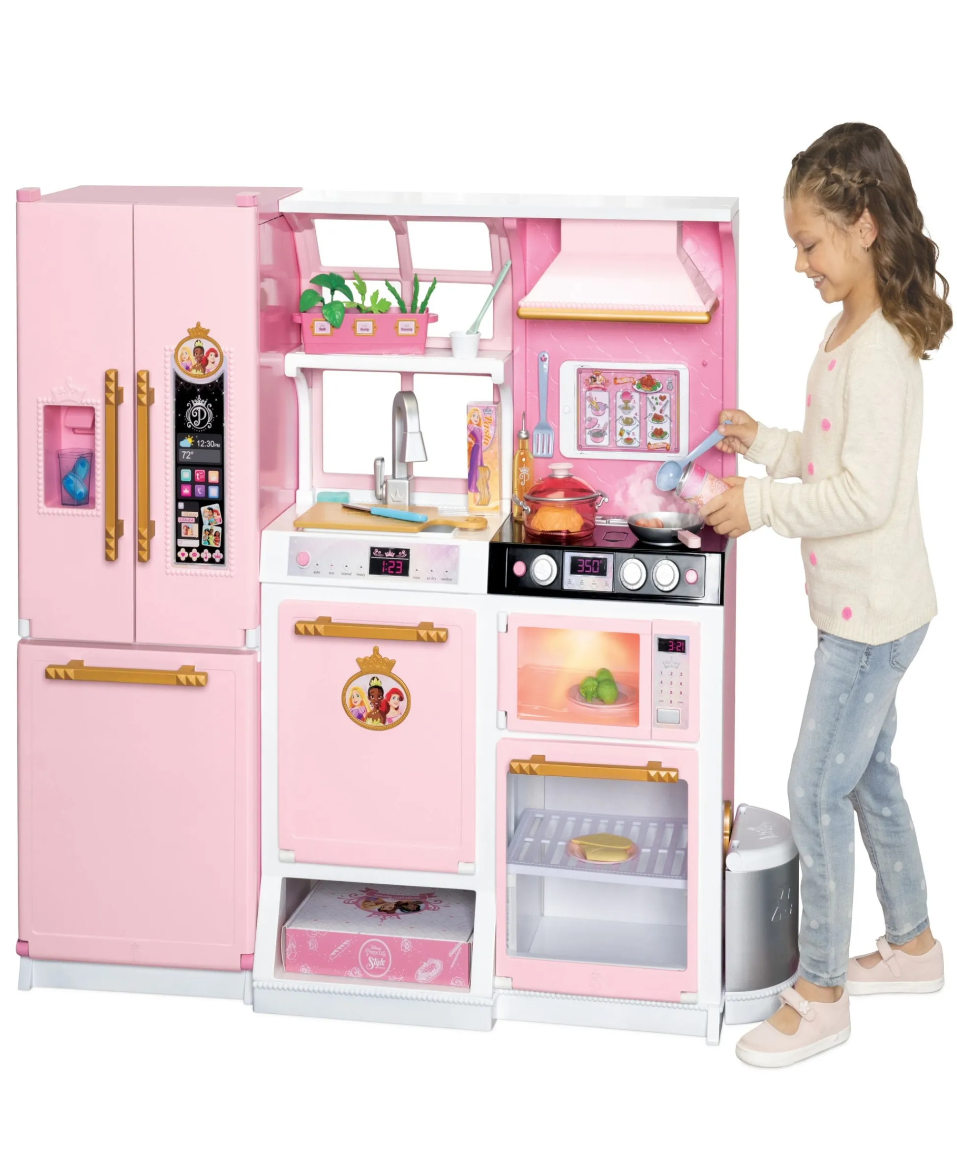 Macy's - Supplier Disney Princess Fresh Prep Gourmet Kitchen Playset* Kitchens & Play Food|Dress Up