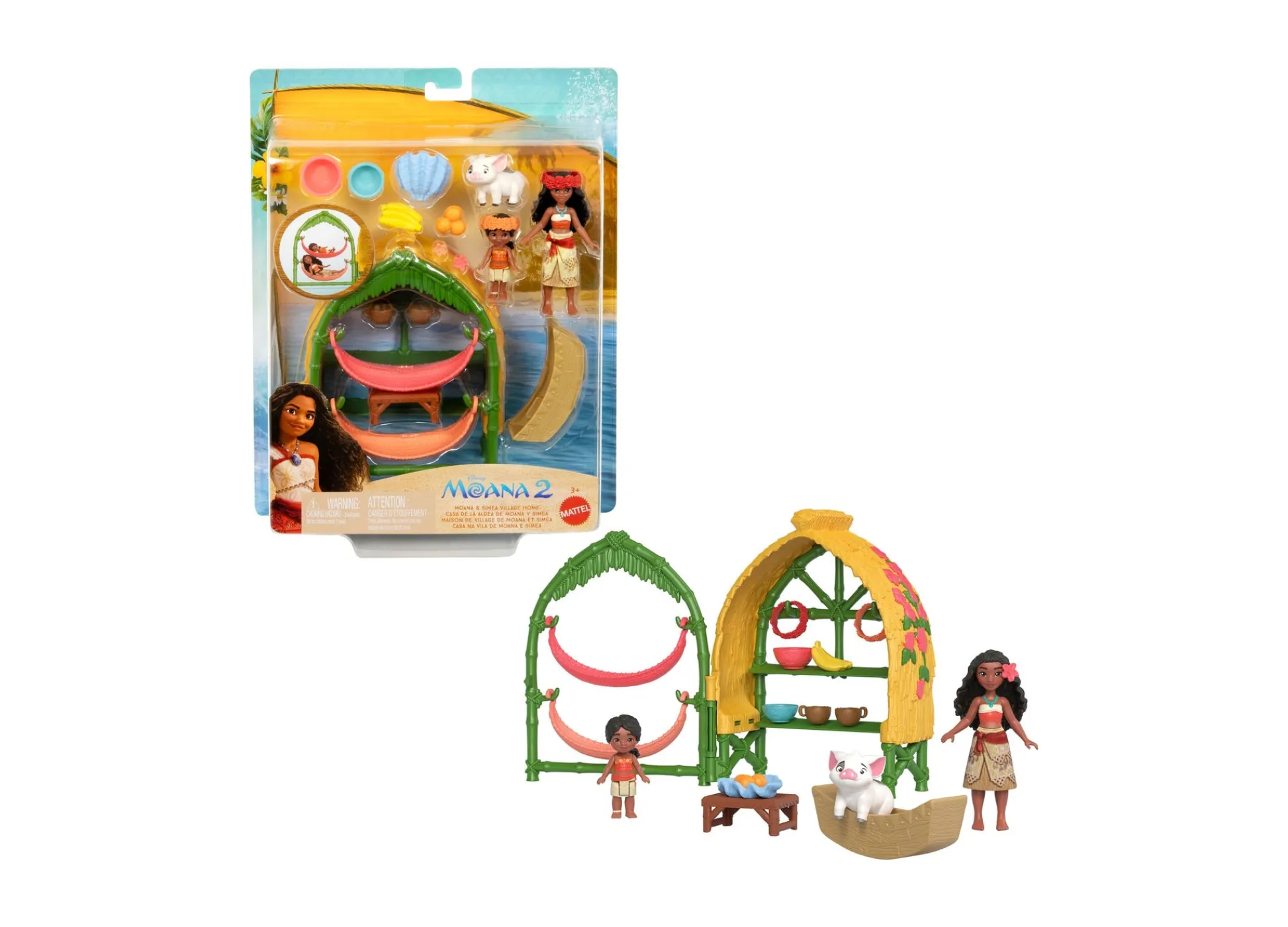 Macy's - Supplier Disney Princess Moana 2 Simea Village Home Playset* Stuffed Animals & Plush Toys