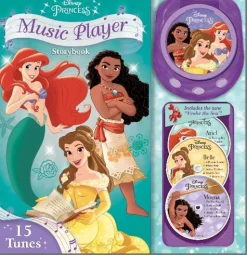 Readerlink Distribution Services Disney Princess Music Player Interactive Storybook*Kids Reading, Writing & Speech|Kids Books