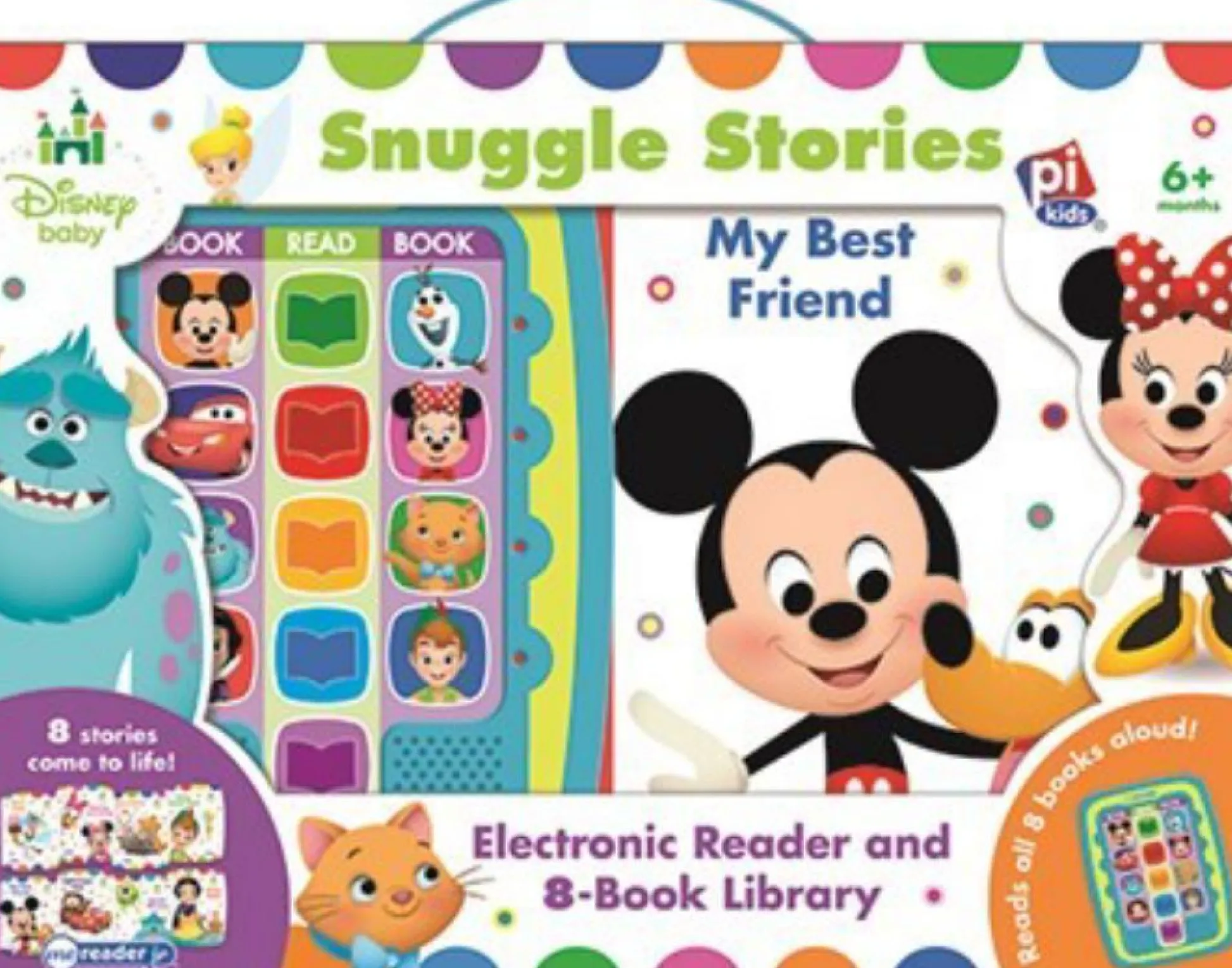 Readerlink Distribution Services Disney Snuggle Stories 8-Book Set with Me Reader Jr Module*Kids Reading, Writing & Speech|Kids Books