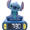 Lexibook Disney Stitch Themed Digital Alarm Clock with Nightlight - Blue* Electronics
