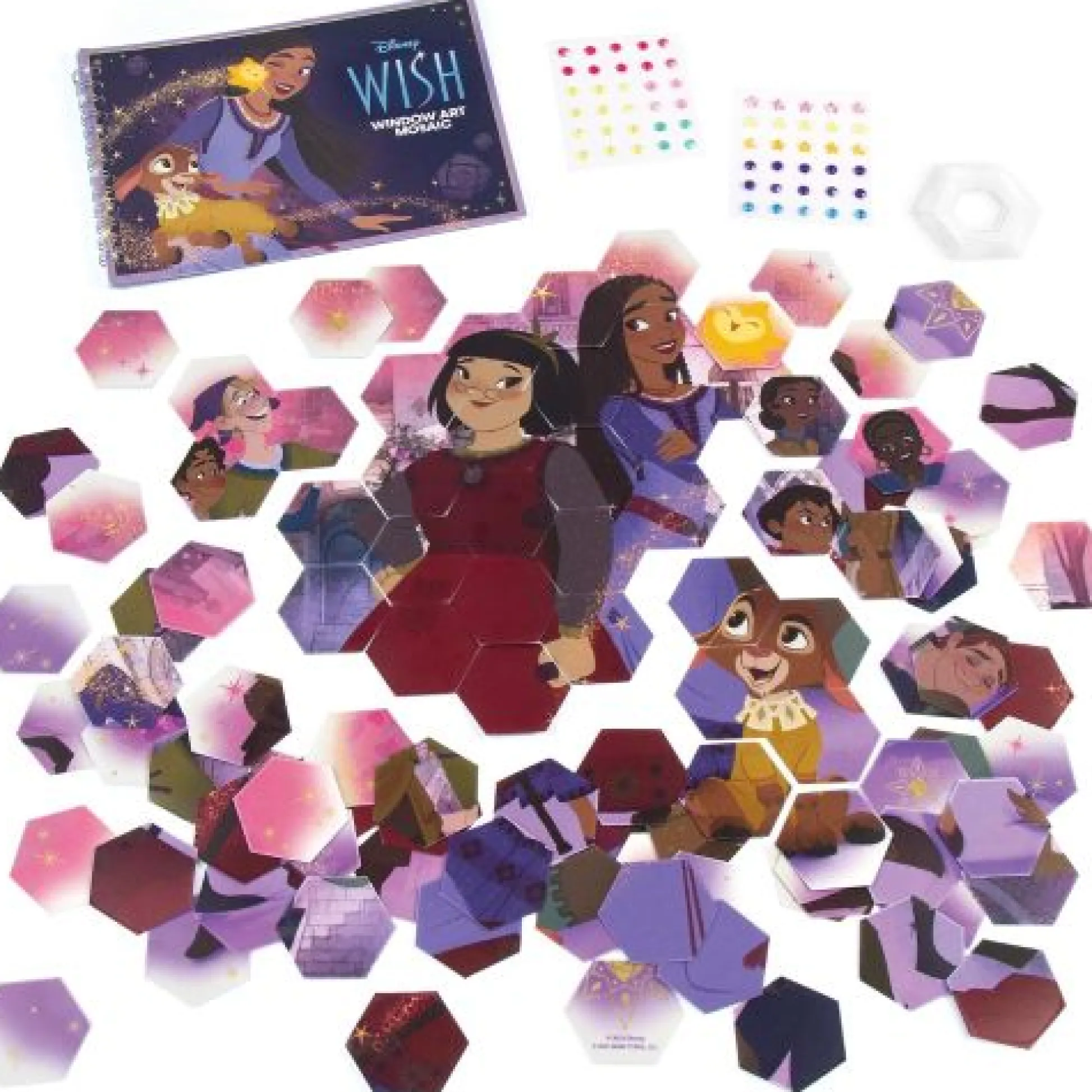 Calendar Holdings, LLC Disney Wish Window Clings 113-Piece Storybook Set*Kids Kids Books|Crafts & Activities