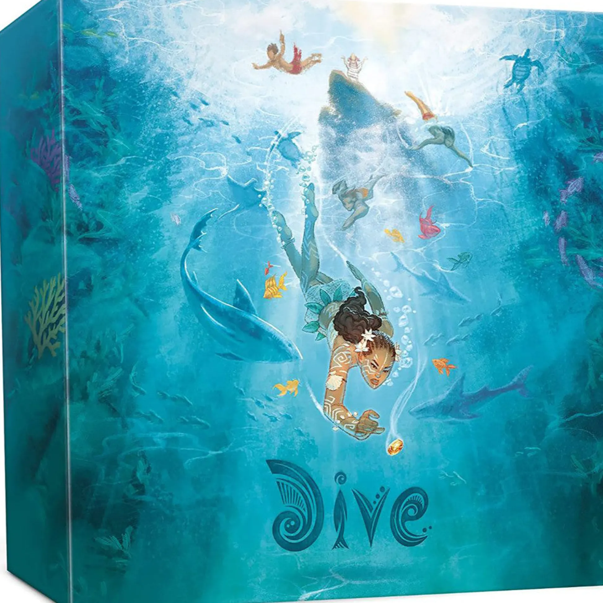 Flat River Group Dive Aquatic Adventure Board Game - Strategic Family Fun* Role-Playing Games|Board Games
