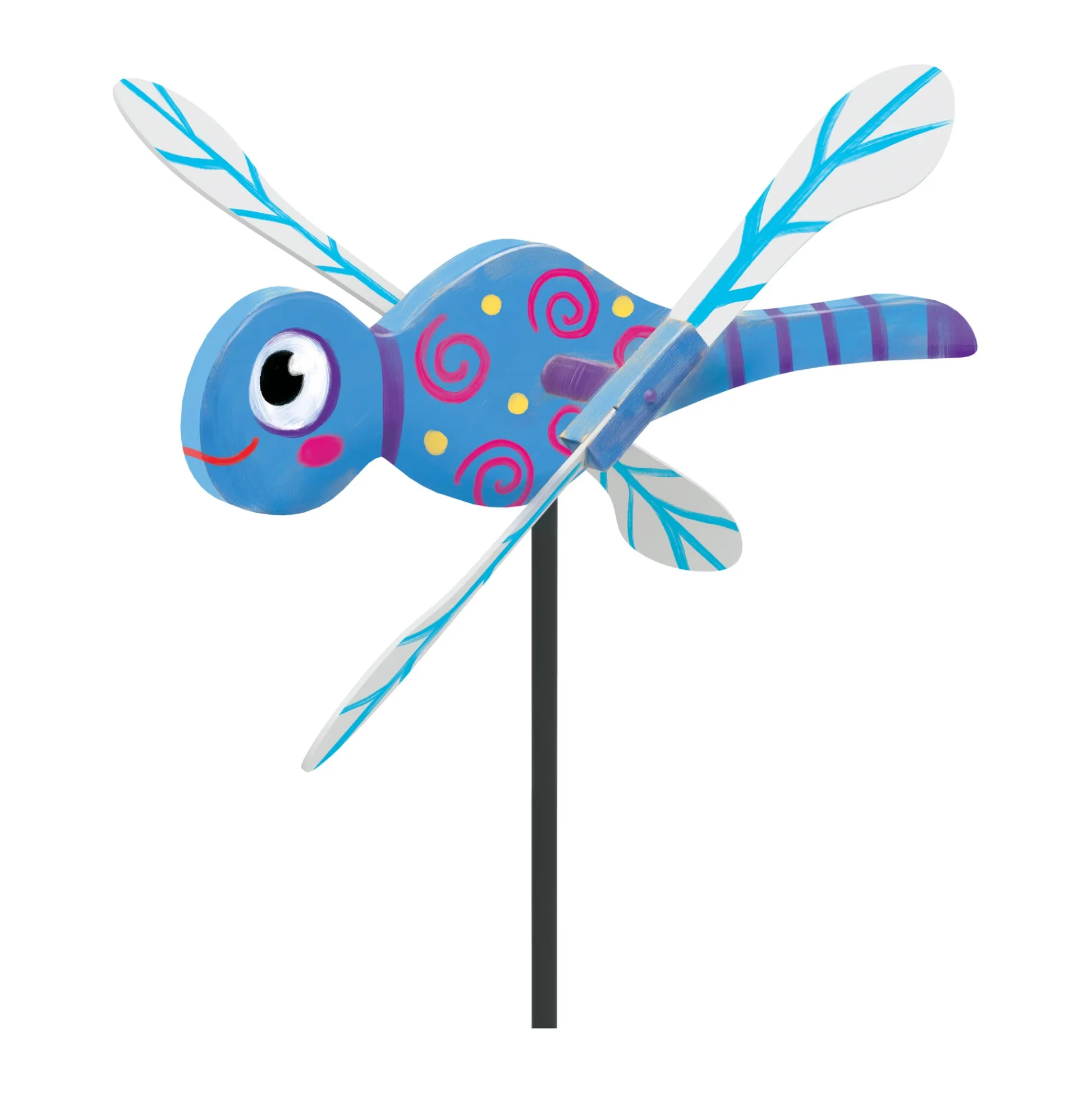 AreYouGame DIY Dragonfly Wind Spinner Craft Kit - Garden Art* Crafts & Activities