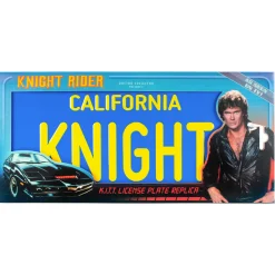 Flat River Group Doctor Collector Knight Rider 1:1 Scale K.I.T.T. License Plate Replica* Model Cars