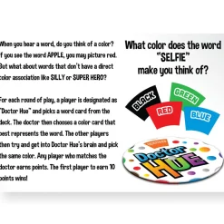 Flat River Group Doctor Hue Color Challenge Card Game - Interactive Play for Ages 8+* Card Games
