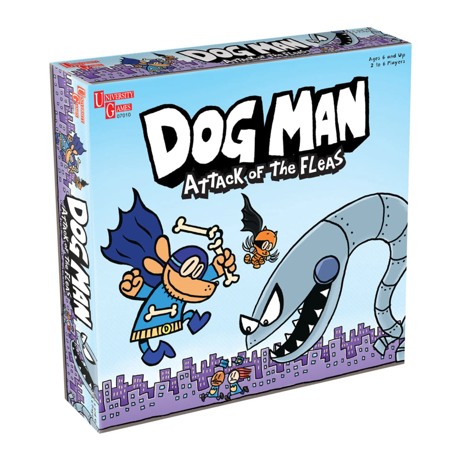 AreYouGame Dog Man Attack of the Fleas Cooperative Board Game* Board Games|Role-Playing Games