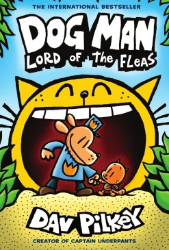 Readerlink Distribution Services Dog Man: Lord of the Fleas - Hardcover Graphic Novel* Reading, Writing & Speech