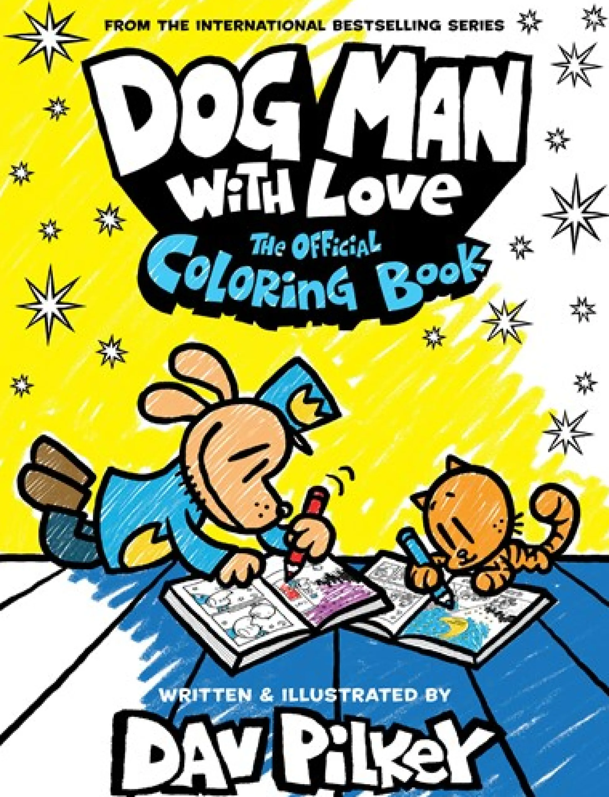 Readerlink Distribution Services Dog Man: Official Coloring Adventure Activity Book by Dav Pilkey*Kids Reading, Writing & Speech|Kids Books