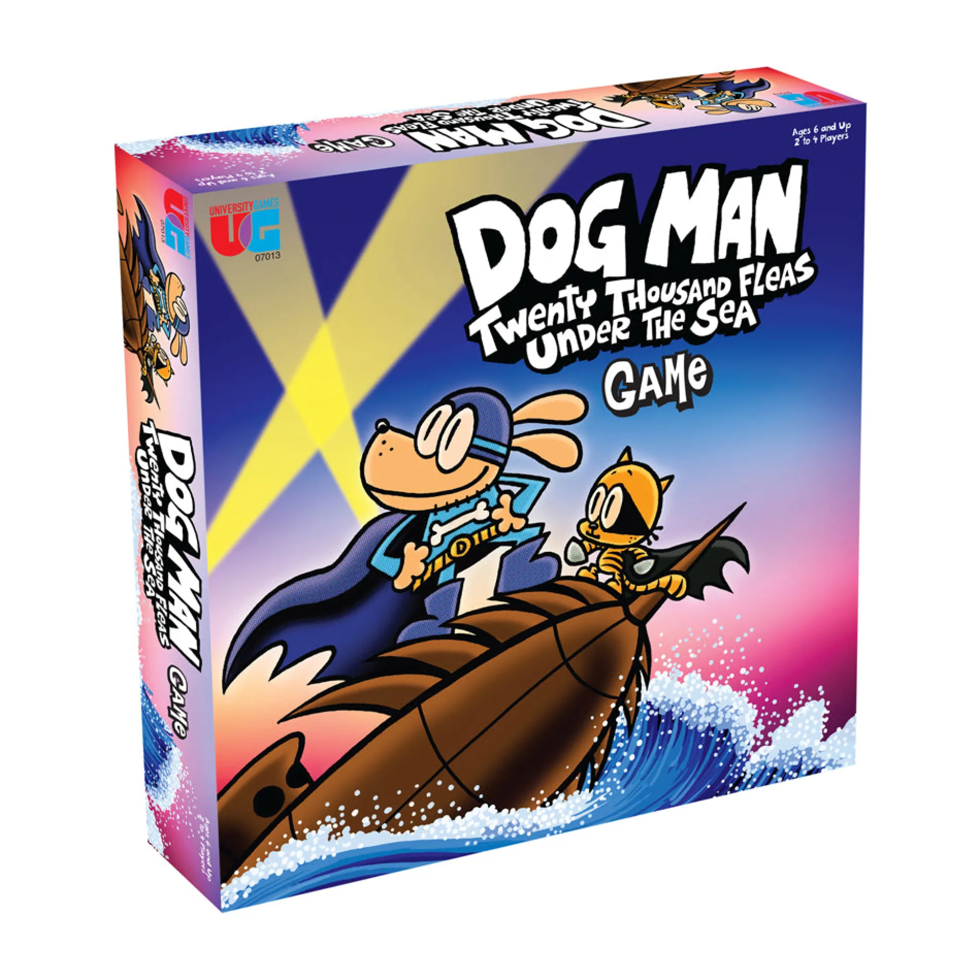 AreYouGame Dog Man: Twenty Thousand Fleas Under the Sea Board Game* Role-Playing Games|Board Games
