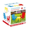 Flat River Group Dolu Toys - Ergonomic Children's Plastic Table and Chair Set* Preschool Education Toys & Activities|Preschool Building Sets & Blocks