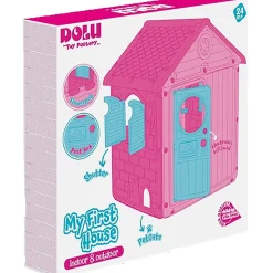 Flat River Group Dolu Toys My First House: Unicorn Playhouse - Pink* Tents, Tunnels & Playhouses|Dress Up