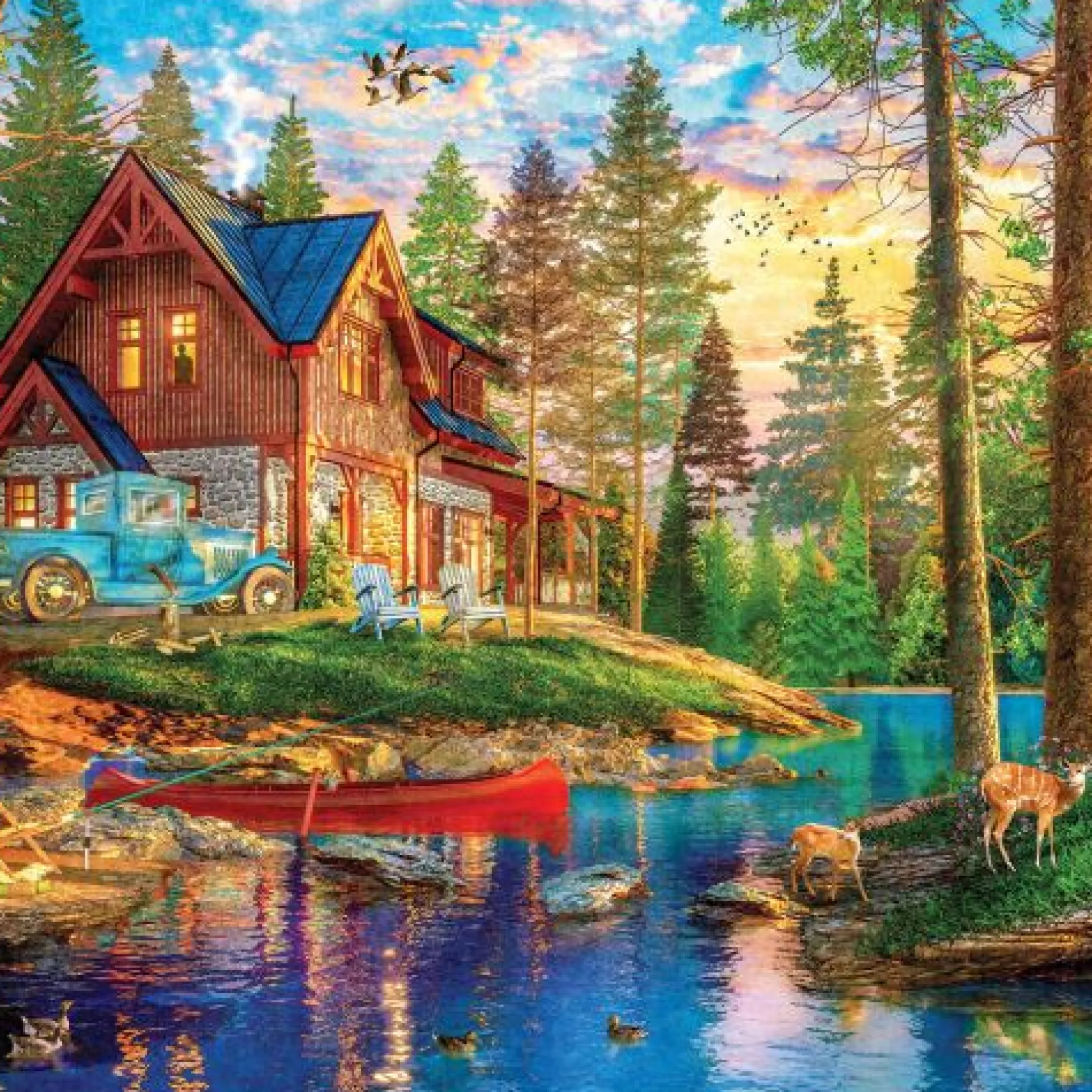 Calendar Holdings, LLC Dominic Davison Summer Retreat 1000pc Jigsaw Puzzle* Puzzles