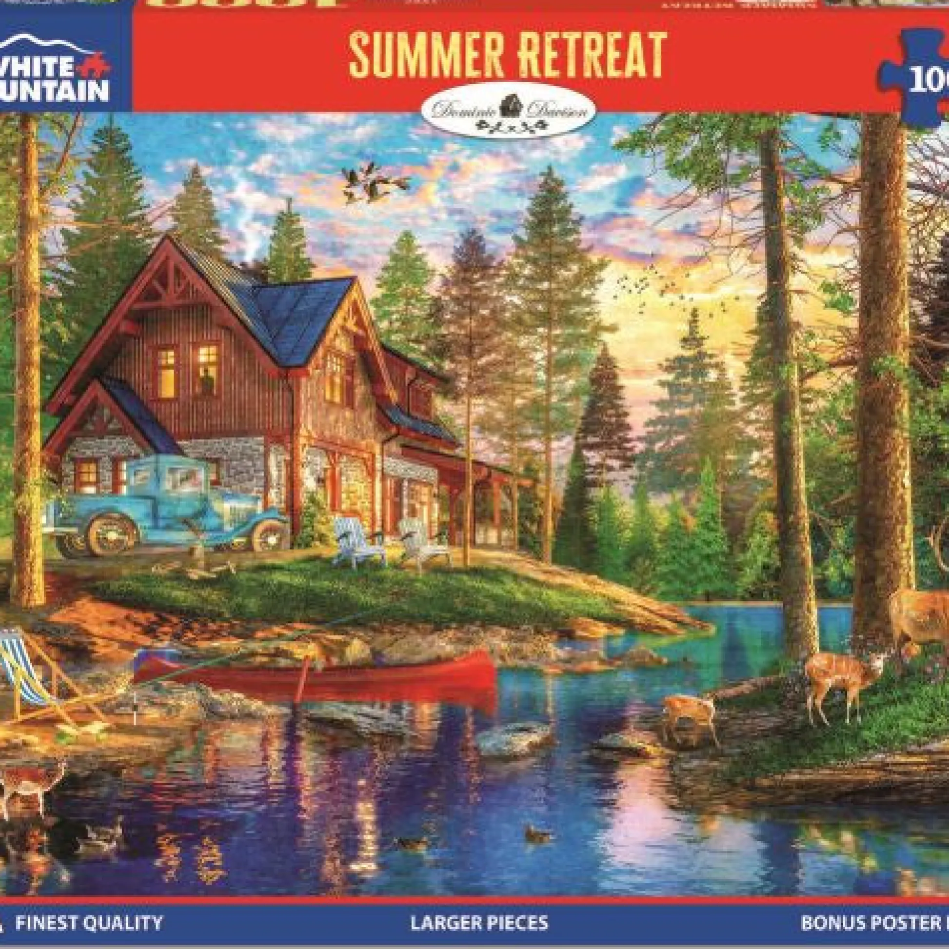 Calendar Holdings, LLC Dominic Davison Summer Retreat 1000pc Jigsaw Puzzle* Puzzles