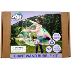 Flat River Group Dr Zigs Giant Bubble Kit - Eco-Friendly Outdoor Play Set for Kids, Ages 3+* Bubbles & Sidewalk Chalk
