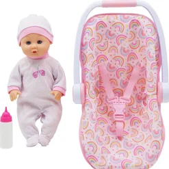 Flat River Group Dream Collection 16" Baby Doll with Convertible Carrier and Accessories* Baby Dolls|Stuffed Animals & Plush Toys