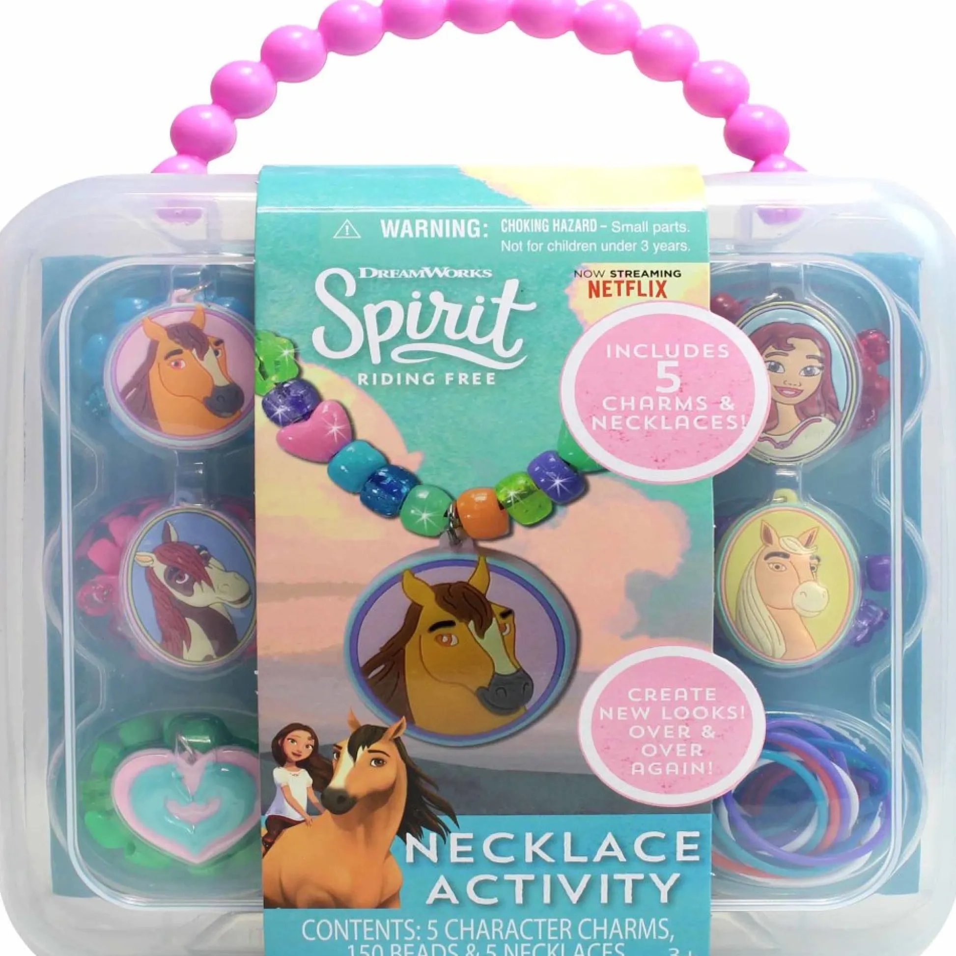 Flat River Group Dreamworks Spirit Riding Free Craft Necklace Kit - Jewelry Making Set* Crafts & Activities