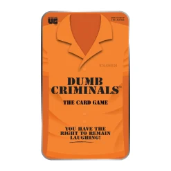 AreYouGame Dumb Criminals Card Game Tin – A Quiz Game of Hilarious Heists* Card Games