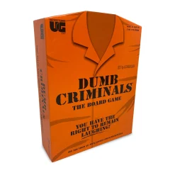 AreYouGame Dumb Criminals: The Board Game by University Games* Board Games|Role-Playing Games