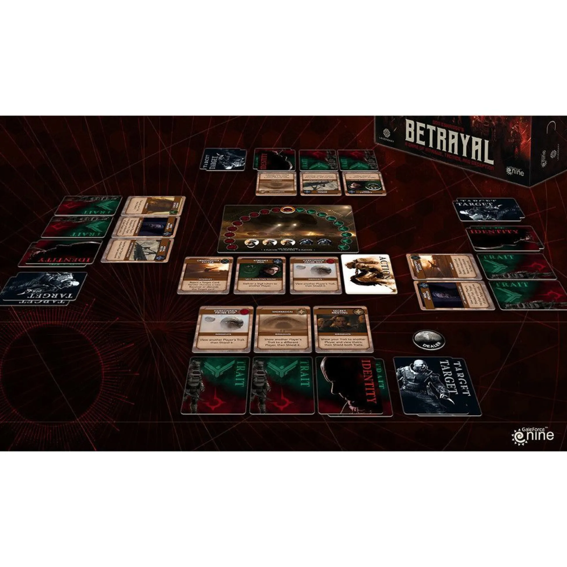 Flat River Group Dune: Betrayal Hidden Role Social Deduction Board Game* Board Games|Role-Playing Games