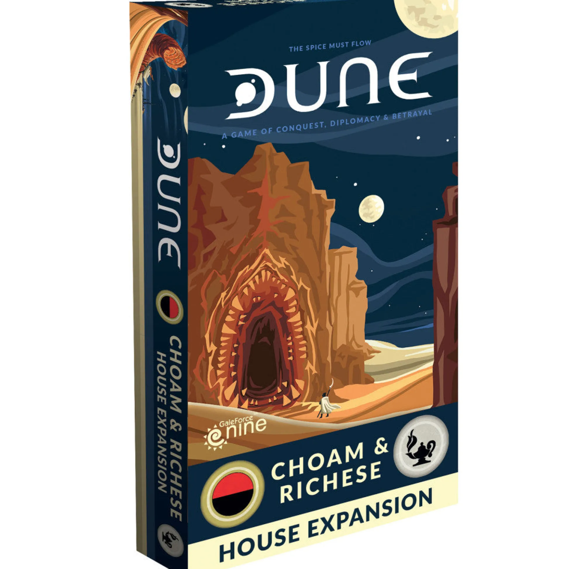 Flat River Group Dune Board Game Expansion: CHOAM & Richese House - Sci-Fi Strategy Game* Board Games|Role-Playing Games