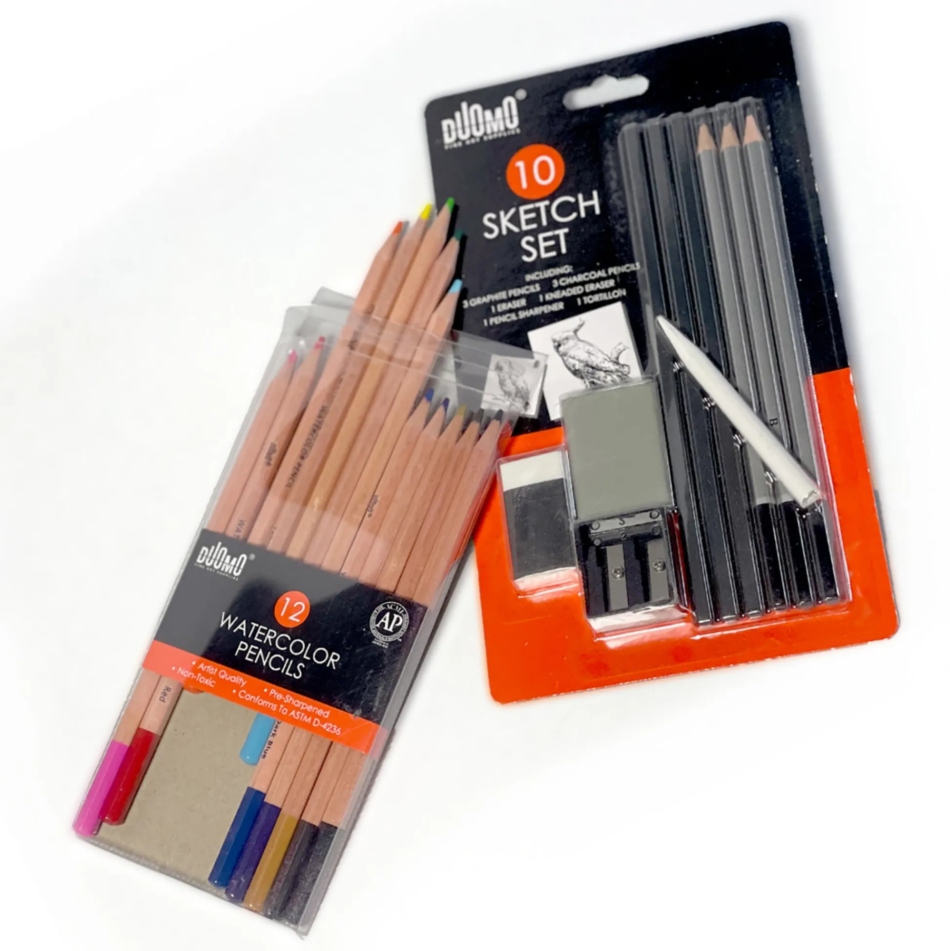 Flat River Group Duomo Fine Arts Creative Explorer 22pc Art Starter Set for Kids 9+* Drawing, Color & Painting