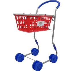 Flat River Group Dynamic 2-in-1 Red Shopping Cart - Imaginative Playset* Kitchens & Play Food|Dress Up