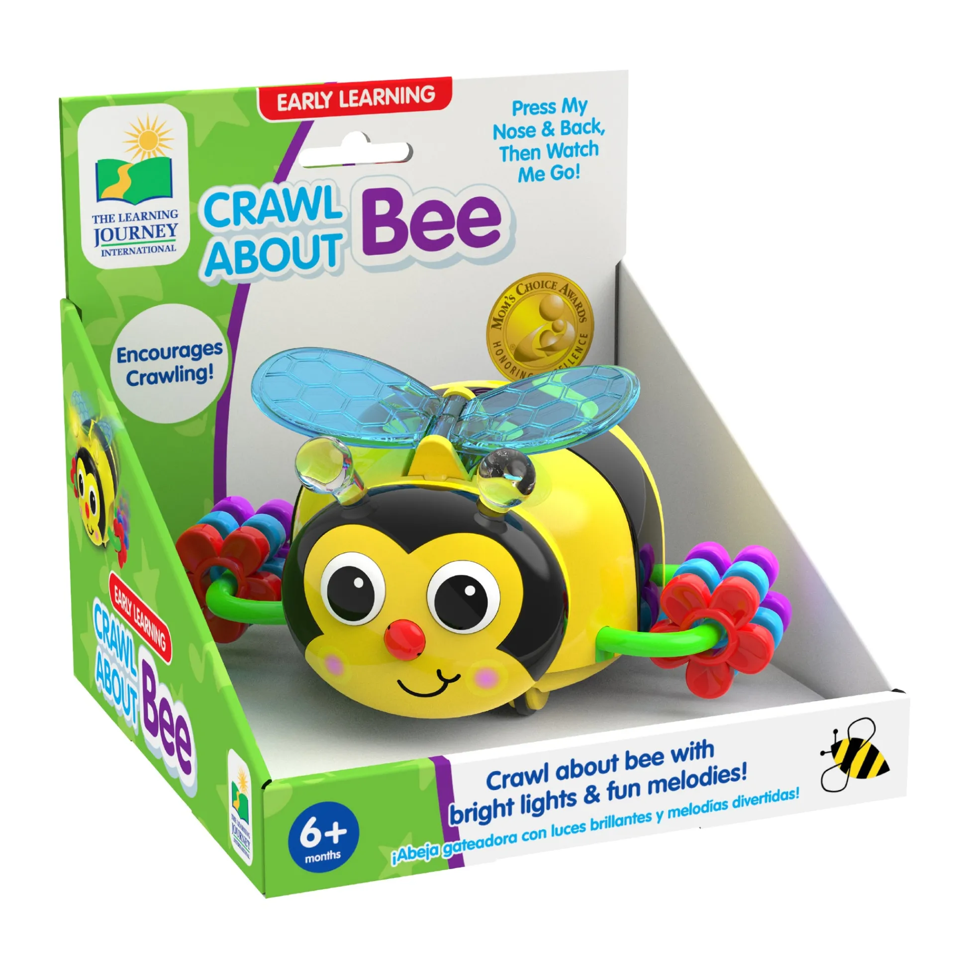 AreYouGame Early Learning - Crawl About Bee Interactive Toy* Developmental Toys