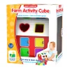 AreYouGame Early Learning Farm Activity Cube - Interactive Educational Toy* Preschool Education Toys & Activities