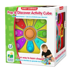 AreYouGame Early Learning Pop & Discover Activity Cube - Multisensory Exploration Toy* Preschool Education Toys & Activities