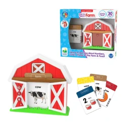 AreYouGame Early Learning Talk & Teach Farm Interactive Flash Card Reader* Preschool Education Toys & Activities