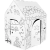 Flat River Group Easy Playhouse Birthday Art & Craft Cardboard Fort for Kids* Crafts & Activities