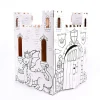 Flat River Group Easy Playhouse Fairy Tale Castle - Creative Cardboard Fort for Kids* Tents, Tunnels & Playhouses|Dress Up