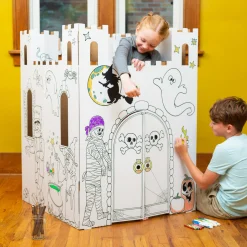 Flat River Group Easy Playhouse Haunted Castle Art & Craft Playhouse for Kids* Tents, Tunnels & Playhouses|Dress Up