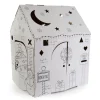 Flat River Group Easy Playhouse Holiday Cottage Craft Kit - Indoor Fun, Decorate & Personalize, Made in USA, Age 3+* Tents, Tunnels & Playhouses|Dress Up