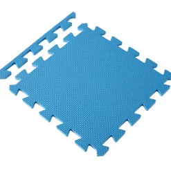 Flat River Group Easy Playhouse Soft Foam Floor Puzzle Tiles - Chic Blue-Grey-White* Puzzles