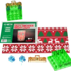 Flat River Group E-Blox Power Blox Ugly Sweater DIY Night Light Kit, Ages 5+* Crafts & Activities